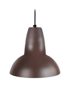 TOSEL Suspension 1 lumière - luminaire intérieur - acier marron - Style inspiration nordique - H89cm L30cm P30cm