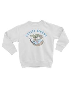 Sweatshirt Enfant Petite Sirène Baleine Mignon Dessin Original