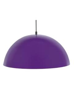 TOSEL Suspension 1 lumière - luminaire intérieur - acier Violet - Style inspiration nordique - H78cm L42,5cm P42,5cm