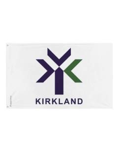 Drapeau Kirkland 192x288cm en polyester