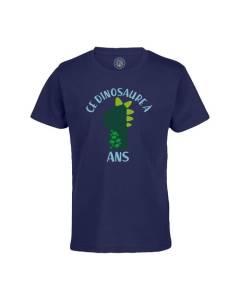 T-shirt Enfant Bleu Ce Dinosaure À 1 Ans Anniversaire Celebration Enfant Cadeau