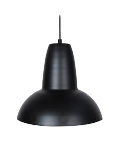 TOSEL Suspension 1 lumière - luminaire intérieur - acier noir - Style inspiration nordique - H89cm L30cm P30cm