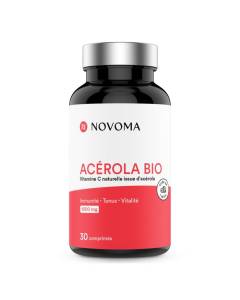 Novoma - Acérola Bio - 30 Comprimés