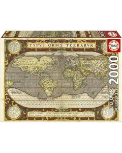 Puzzle éducatif Planisphère - 2000 pièces - EDUCA