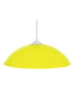 TOSEL Suspension 1   - luminaire intérieur - acier jaune   - Style pop color - H68cm L30cm P30cm