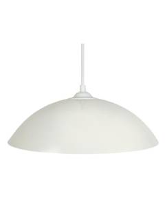 TOSEL Suspension 1   - luminaire intérieur - acier blanc ivoire - Style pop color - H68cm L30cm P30cm