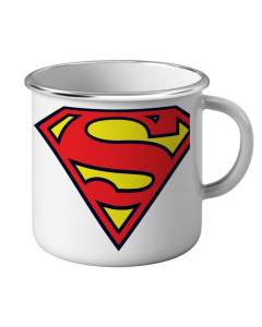 Mug Emaillé Métal Superman Hero