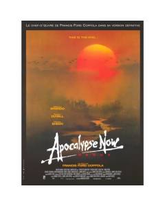 Apocalypse Now Redux Affiche Cinéma Originale Petit Format (54x40 cm Roulée) R1990 Françis Ford Coppola