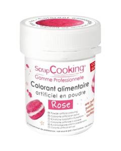 Colorant alimentaire (artificiel) - Rose - Scrapcooking