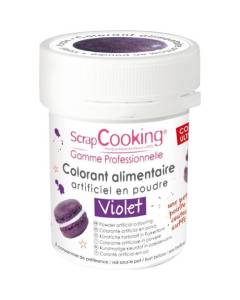Colorant alimentaire (artificiel) - Violet - Scrapcooking