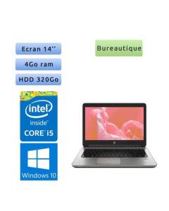 HP ProBook 640 G1 - Windows 10 - i5 4GB 320GB - 14 - Webcam - Ordinateur Portable PC Noir