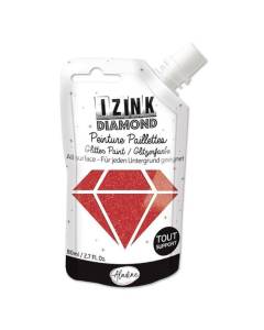 Peinture Izink Diamond - Rouge - 80ml