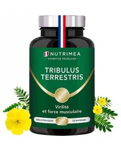 TRIBULUS TERRESTRIS - 900 mg - 120 gélules vegan - Fabriqué en France - Nutrimea