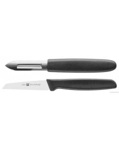 Coffret Zwilling couteau à légumes + couteau à &.