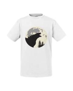 T-shirt Enfant Blanc E.T Godzilla Parodie Film Series Marque