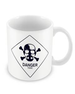 Mug Breaking Bad Danger  Toxic Logo