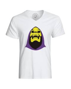 T-shirt Skeletor Head He Man Master Of The Universe