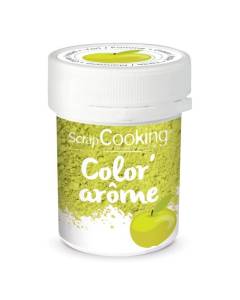 Color'arôme - vert / pomme - 10g - Scrapcooking