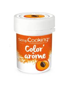 Color'arôme - orange / abricot - 10g - Scrapcooking