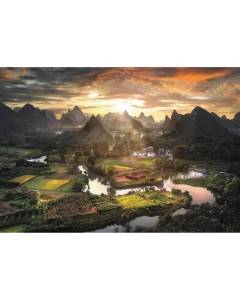 Puzzle - Clementoni - View of China - 2000 pièces - Multicolore - Architecture et monument