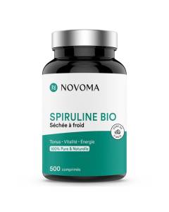 Novoma - Spiruline Bio - 500 Comprimés
