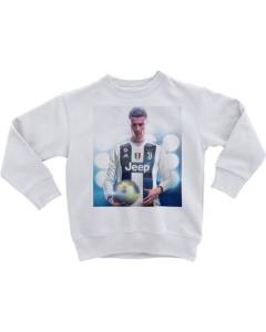Sweatshirt Enfant Cristiano Ronaldo CR7 Football Star Ballon d'or Turin