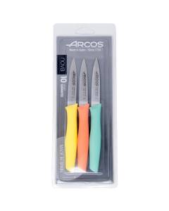 ARCOS Nova - Coffret 3 Couteaux d'Office (85 mm), 3 Couleurs