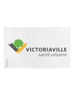 Drapeau Victoriaville 192x288cm en polyester