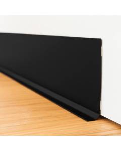Noire Plinthe PVC lot de 10 L100xH. 8cm