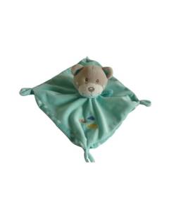 Doudou ours plat comme neuf Tex Baby