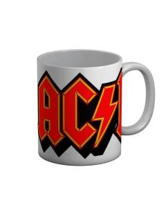 Mug Céramique ACDC Hard Rock Groupe Eclair