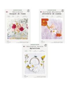Coffret DIY papier - Mariage - Décorations florales complètes