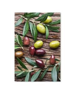 Affiche olives et saveur de provence - 40x60cm - made in France