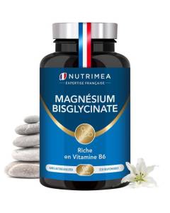 Magnésium bisglycinate – Vitalité - 90 gélules MADE IN FRANCE - NUTRIMEA