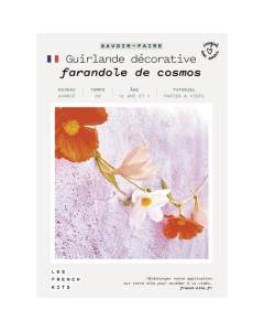 French Kits Fleurs en papier - Guirlande - Farandole de cosmos