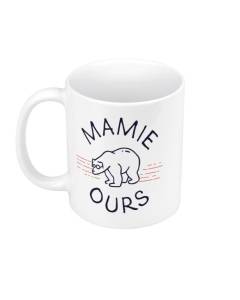 Mug Céramique Mamie Ours Famille Animal Polaire