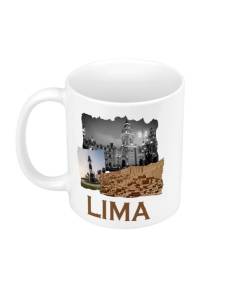 Mug Céramique Lima Collage Pérou Carte Postale Voyage