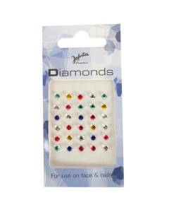 Bijoux de peau strass diamant - Assortiment - 30 pièces - Jofrika Multicolore - Assort.