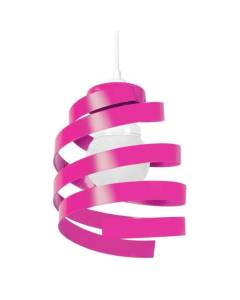 TOSEL Suspension 1 lumière - luminaire intérieur - acier rose - Style urbain - H85cm L18cm P18cm