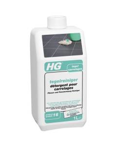 HG Détergent pour carrelages, Liquide (concentré), 1 L, Carrelage en céramique, Bouteille