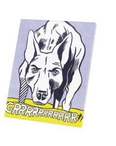 Tableau Décoratif  Grrrr / By Roy Lichtenstein / Pop Art / Comics (30 cm x 36 cm)