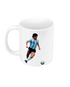 Mug Céramique Diego Maradona 10 Argentine Football Dribble