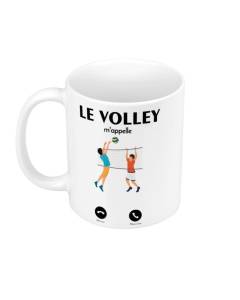 Mug Céramique Le Volley M'Appelle Sport Passion