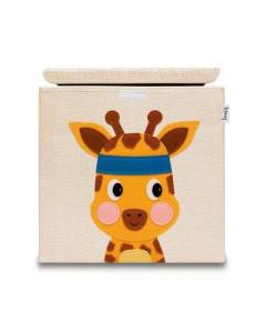 Boîte de rangement "girafe" avec couvercle, compatible avec l'étagère IKEA KALLAX Lifeney 833113