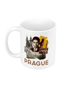 Mug Céramique Prague Vintage Voyage Tchéquie Carte Postale