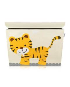 Boîte de rangement "tigre" avec grand couvercle, 51 x 36 x 36 cm Lifeney 833016