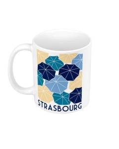 Mug Céramique Strasbourg Emblèmes Ville France Est