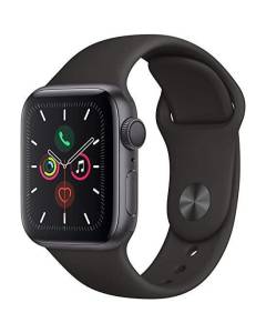Apple Watch Series 5 40mm GPS + Cellular Alu. Gris Sidéral Bracelet Sport Noir