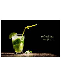 Affiche cuisine refereshing mojito, 60x40cm - made in France