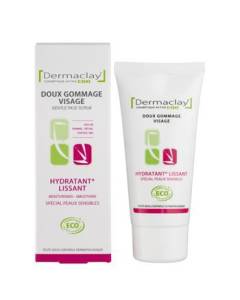 Dermaclay Gommage doux visage hydratant lissant…